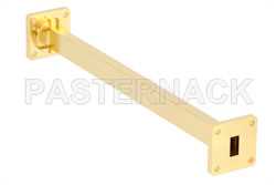 WR-51 Instrumentation Grade Straight Waveguide Section 9 Inch Length with UG Square Cover Flange Operating from 15 GHz to 22 GHz（图2）
