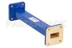 WR-75 Commercial Grade Straight Waveguide Section 6 Inch Length with UBR120 Flange Operating from 10 GHz to 15 GHz（图2）
