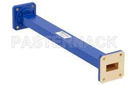 WR-75 Commercial Grade Straight Waveguide Section 9 Inch Length with UBR120 Flange Operating from 10 GHz to 15 GHz（图2）