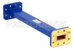WR-90 Commercial Grade Straight Waveguide Section 9 Inch Length with CPR-90G Flange Operating from 8.2 GHz to 12.4 GHz（图2）