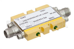 18 dBm P1dB, 2 GHz to 35 GHz, Medium Power Broadband Amplifier, 12 dB Gain, 2.92mm（图2）