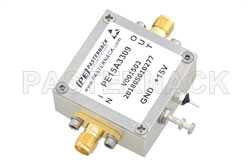 35 dBm IP3, 4 dB NF, 22 dBm P1dB, 1 MHz to 3 GHz, Low Noise Broadband Amplifier, 21 dB Gain, SMA（图2）
