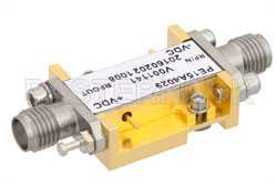 23 dBm P1dB, 10 MHz to 20 GHz, Medium Power Broadband Amplifier, 13 dB Gain, 3 dB NF, SMA（图2）