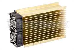 43 dB Gain, 25 Watt Psat, 0.15 MHz to 230 MHz, High Power LDMOS Amplifier, SMA Input, SMA Output, 48 dBm IP3, Class AB, with Heatsink（图2）