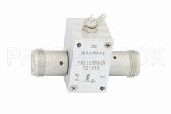 10 MHz to 6 GHz N Bias Tee Rated to 2500 mA and 100 Volts DC（图2）