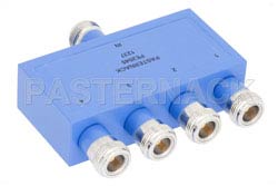 4 Way N Power Divider From 2 MHz to 500 MHz Rated at 1 Watt（图2）