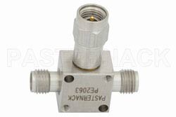 2 Way 2.92mm Resistive Power Divider From DC to 12.4 GHz Rated at 1 Watt（图2）