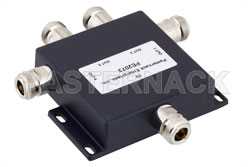 4 Way N Power Divider From 800 MHz to 2.5 GHz Rated at 50 Watts（图2）