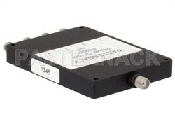 50 Ohm 4 Way SMA Wilkinson Power Divider From 500 MHz to 2 GHz Rated at 30 Watts（图2）
