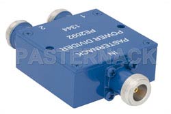 2 Way N Wilkinson Power Divider From 690 MHz to 2.7 GHz Rated at 10 Watts（图2）
