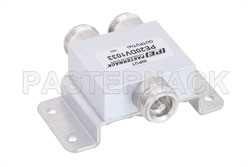 Low PIM 2 Way 4.1/9.5 Mini DIN Power Divider From 617 MHz to 2.7 GHz Rated at 30 Watts（图2）