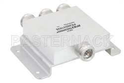 3 Way 4.1/9.5 Mini DIN Power Divider From 698 MHz to 2.7 GHz Rated at 30 Watts（图2）
