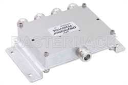 Low PIM 4 Way N Power Divider From 698 MHz to 2.7 GHz Rated at 30 Watts（图2）
