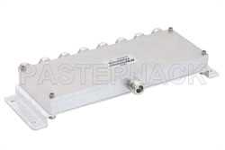 Low PIM 8 Way N Power Divider From 698 MHz to 2.7 GHz Rated at 30 Watts（图2）