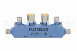 Dual Directional 10 dB SMA Coupler From 2.6 GHz To 5.2 GHz Rated To 10 Watts（图2）
