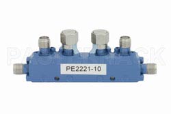 Dual Directional 10 dB SMA Coupler From 4 GHz to 8 GHz Rated to 10 Watts（图2）