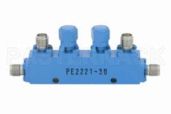 Dual Directional 30 dB SMA Coupler From 4 GHz to 8 GHz Rated To 50 Watts（图2）