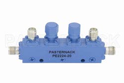Dual Directional 20 dB SMA Coupler From 12.4 GHz to 18 GHz Rated to 50 Watts（图2）