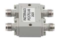 90 Degree 2.92mm Hybrid Coupler from 10 GHz to 26.5 GHz Rated to 20 Watts（图2）