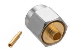 SMA Male Connector Solder Attachment for PE-SR405AL, PE-SR405FL, RG405（图2）