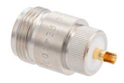 N Female Connector Solder Attachment Press-In Mount Solder Cup Terminal, .500 inch Diameter（图2）