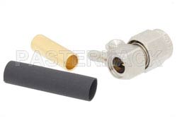 SMA Male Right Angle Connector Solder Attachment for RG188-DS, RG316-DS（图2）