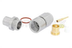 TNC Male Precision Connector Clamp/Solder Attachment for PE-P300LL（图2）