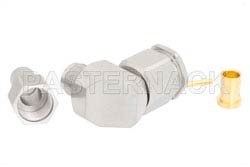 TNC Male Right Angle Precision Connector Clamp/Solder Attachment for PE-P142LL（图2）