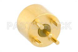 Mini SMP Male Full Detent Connector Solder Attachment Thru Hole PCB, Low Profile（图2）