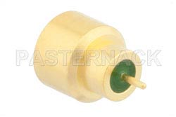 Mini SMP Male Full Detent Hermetically Sealed Connector Solder Attachment Solder Mount Pin Terminal, .050 inch Pin Length Full Radius（图2）