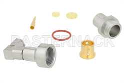SMA Male Right Angle Precision Connector Clamp/Solder Attachment for PE-P300LL（图2）