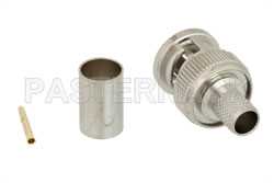 75 Ohm BNC Male Connector Crimp/Solder Attachment for Belden 1694A（图2）
