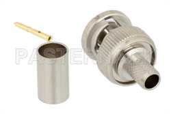75 Ohm BNC Male Connector Crimp/Solder Attachment for Belden 1505A（图2）