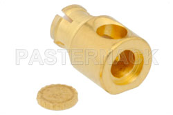 SMP Female Right Angle Connector Solder Attachment for RG405, PE-SR405AL, PE-SR405FL, PE-SR405FLJ, Up To 40 GHz（图2）