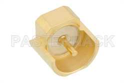 MMBX Jack Snap-On Connector Solder Attachment Edge Launch PCB, With Female Center Contact（图2）