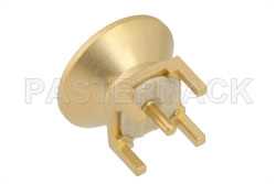 MMBX Jack Snap-On Connector Solder Attachment Through Hole PCB, With Female Center Contact and .382