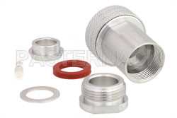 4.3-10 Male Low PIM Push-On Connector Clamp/Solder Attachment for RG213, RG8, RG225, RG214, RG393, IP67 Rated（图2）