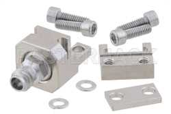 1.0mm Female Connector Clamp/Solder (Captive Contact) Attachment End Launch PCB, Removable End Launch, 0.35 Width（图2）