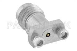 2.4mm Female Connector Clamp Attachment Vertical Launch PCB, Removable Stripline Launch（图2）