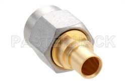 2.92mm Male Connector Solder Attachment for PE-120SRLL, Tinned 120LL（图2）