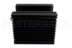 High Power 100 Watt RF Load Up To 2 GHz With N Female Input Conduction Cooled Body Black Anodized Aluminum Heatsink（图2）