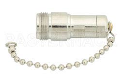 0.5 Watt RF Load with Chain Up to 1,000 MHz with N Female Nickel Plated Brass（图2）