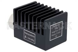 50 Watt RF Load Up to 3 GHz with 7/16 DIN Male Square Body Black Anodized Aluminum Heatsink（图2）