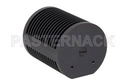 25 Watt RF Load Up To 18 GHz With TNC Male Input Round Body Black Anodized Aluminum Heatsink（图2）