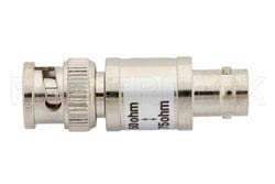 50 Ohm BNC Male to 75 Ohm BNC Female Matching Pad Operating from DC to 2 GHz RoHS Compliant（图2）