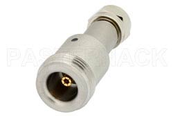 50 Ohm N Female to 75 Ohm F Male Matching Pad Operating from DC to 3 GHz RoHS Compliant（图2）