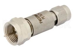 50 Ohm SMA Male to 75 Ohm F Male Matching Pad Operating from DC to 3 GHz RoHS Compliant（图2）