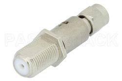 50 Ohm SMA Male to 75 Ohm F Female Matching Pad Operating from DC to 3 GHz RoHS Compliant（图2）