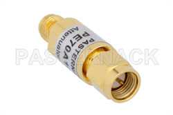 6 dB Fixed Attenuator, SMA Male to SMA Female Copper Body Rated to 2 Watts From 0.009 MHz to 6 GHz（图2）
