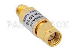 18 dB Fixed Attenuator, SMA Male to SMA Female Brass Body Rated to 2 Watts From 0.009 MHz to 6 GHz（图2）
